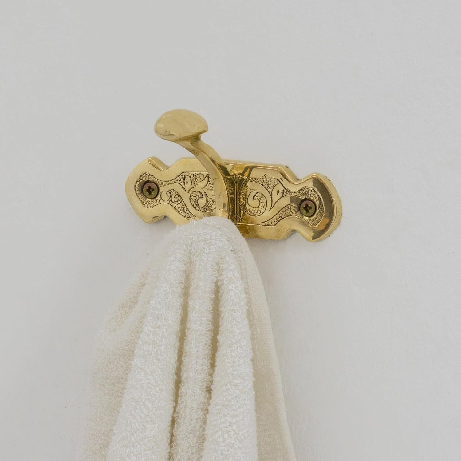 Brass wall hooks decorative mounting hardware - Dimension Diagram